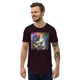 Ain't No Party Without Guitar Men's Curved Hem T-Shirt - Beyond T-shirts